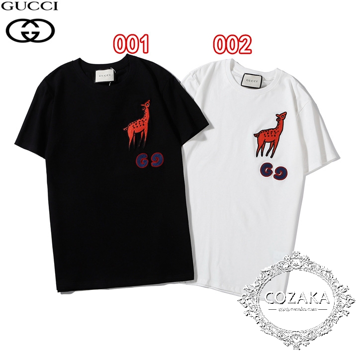 ディアワッペン付きTシャツ GUCCI