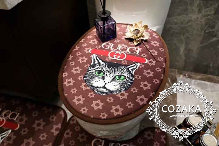 GUCCI 猫柄 トイレマット