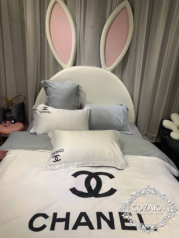 CHANEL 寝具 ホワイト