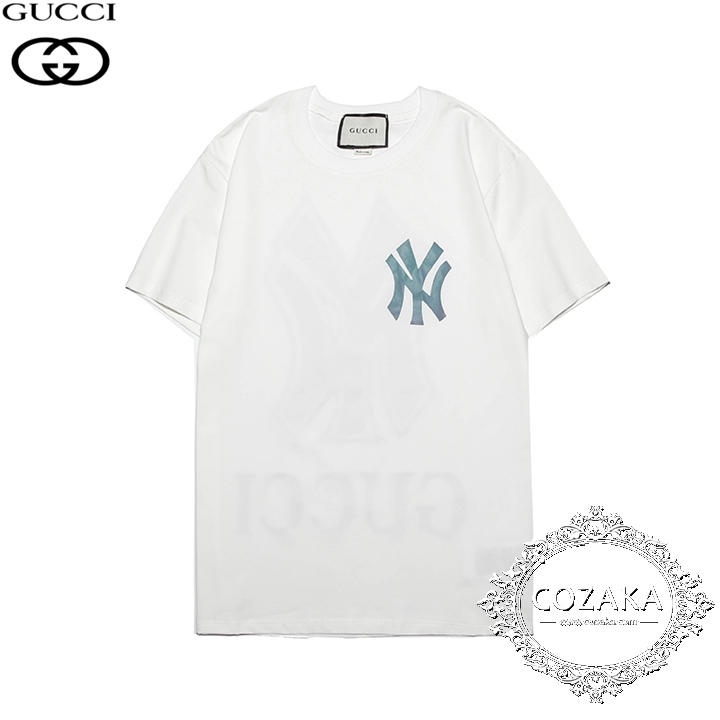 Gucci x NYY Tシャツ公式版