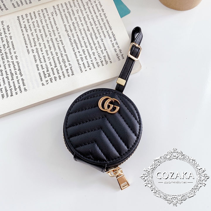 gucci airpods汎用ケース 革