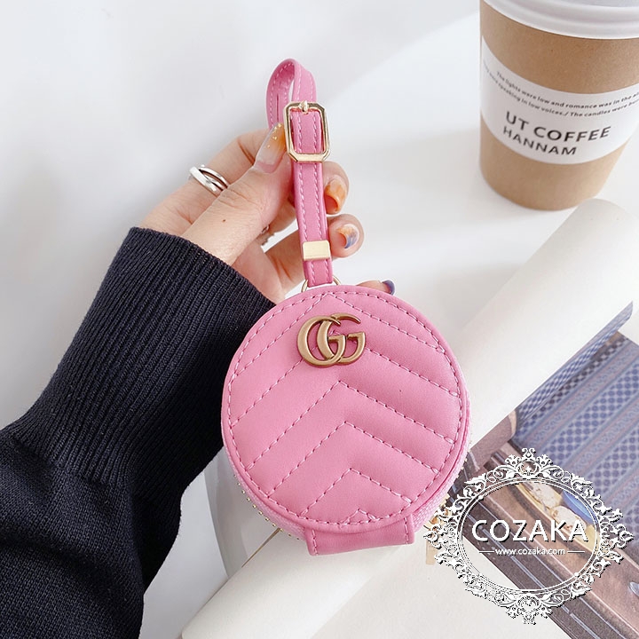 gucci airpods汎用ケース 革