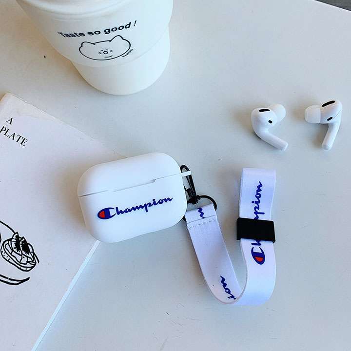 チャンピオン Airpods ケース ロゴ付き