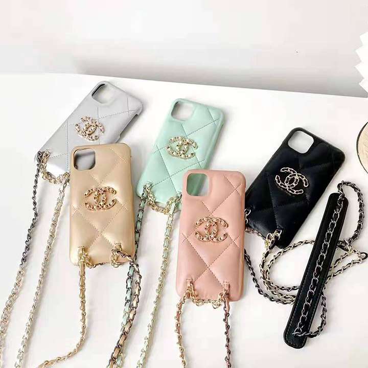 アイホン13/13 mini chanel スマホケース レザー