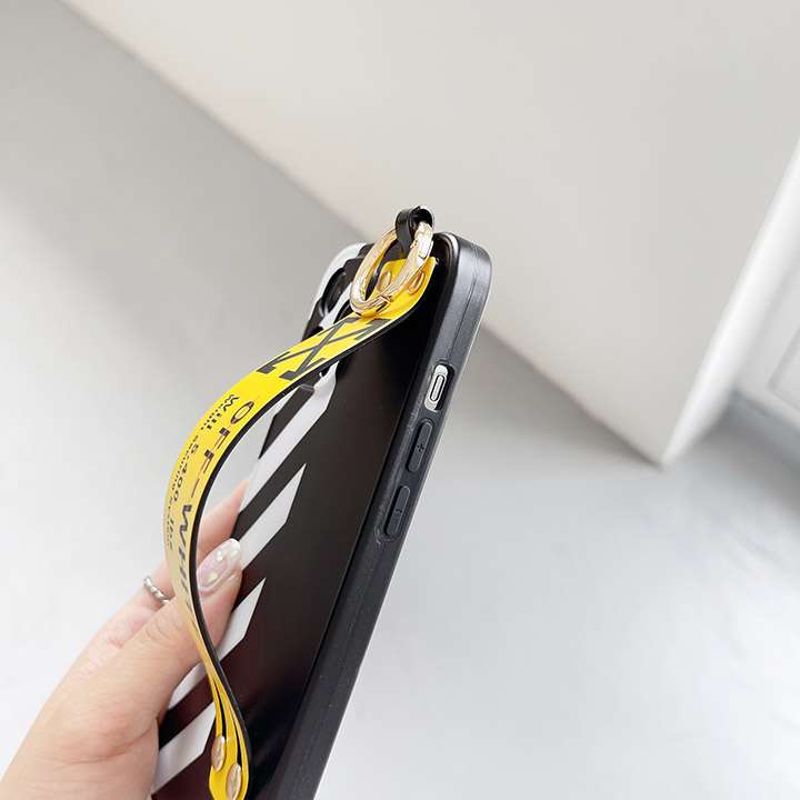 Off White カバー アイフォン 12/12mini 全面保護