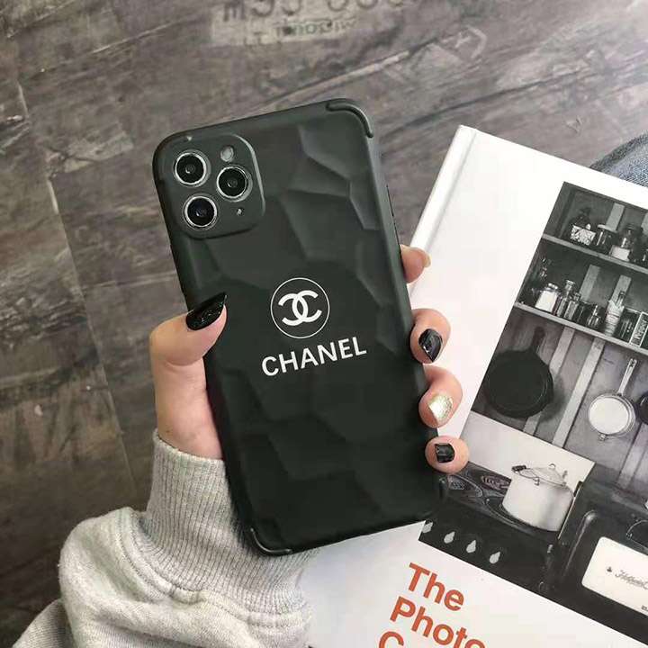 アイフォン 12 mini携帯ケース白黒chanel
