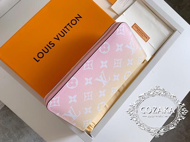 ルイビトン 長財布 小銭収納 欧米風