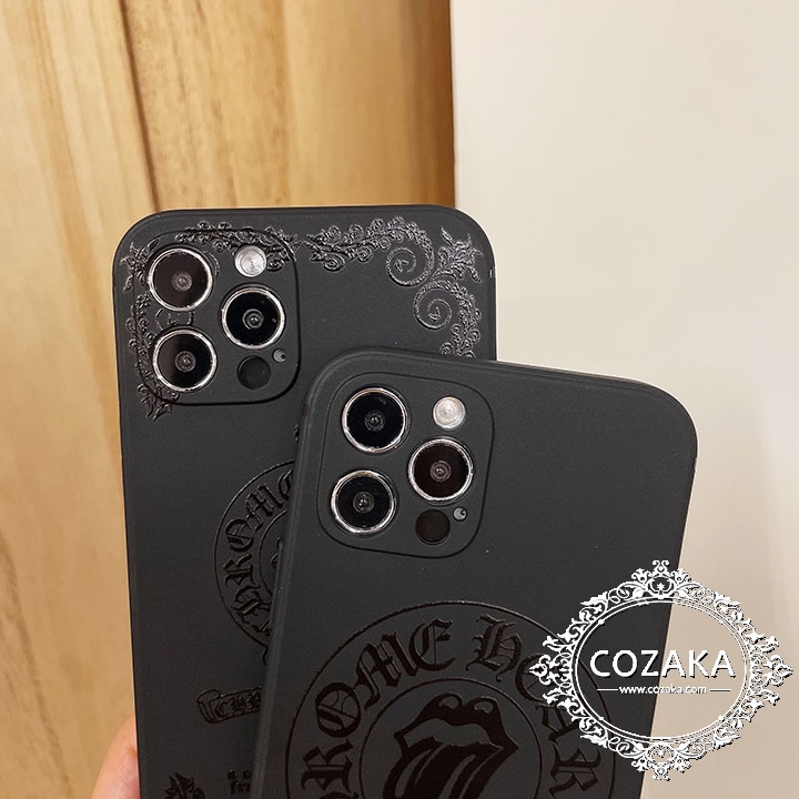 アイフォン xs max/xr/xs 和風 Chrome Hearts カバー