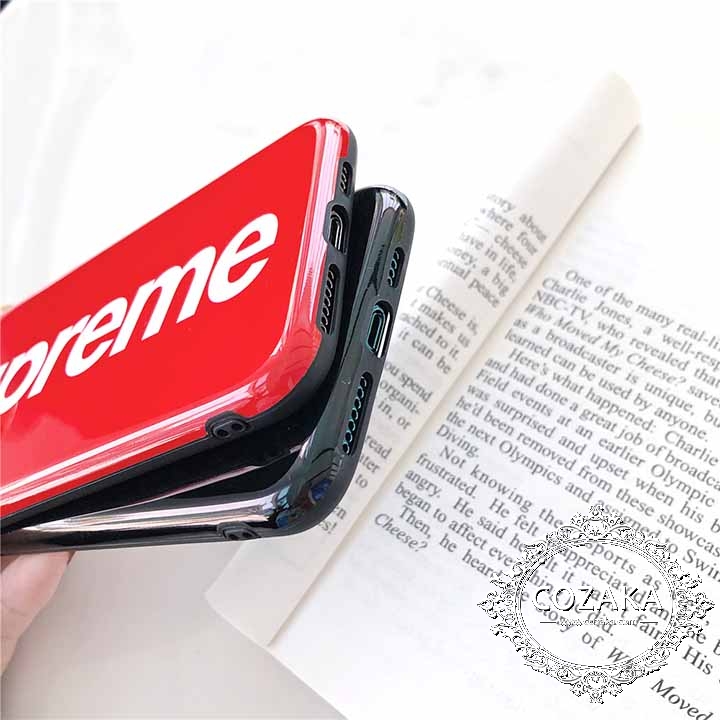 iPhone 8Plusスマホケース全面保護Supreme