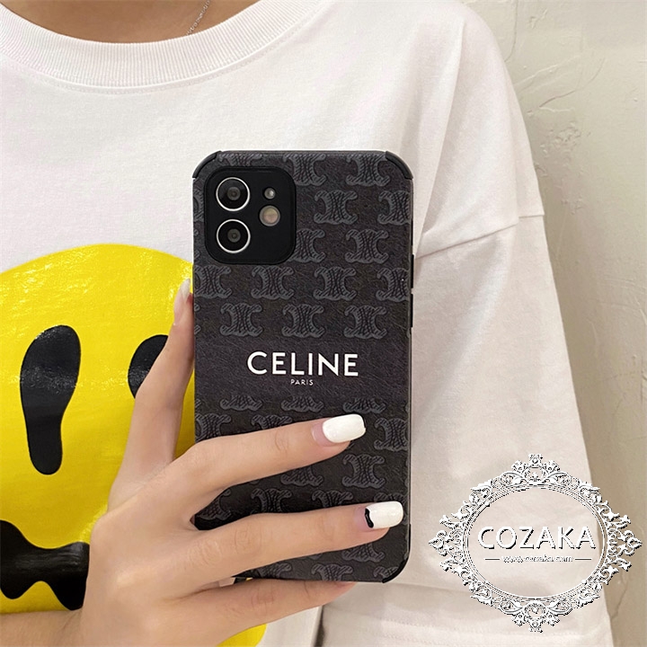四隅保護 携帯ケース Celine iPhone 13/13 mini