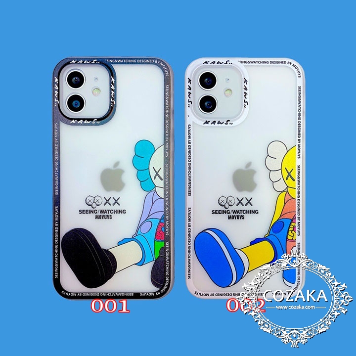 iPhone 11 TPU スマホケース kaws