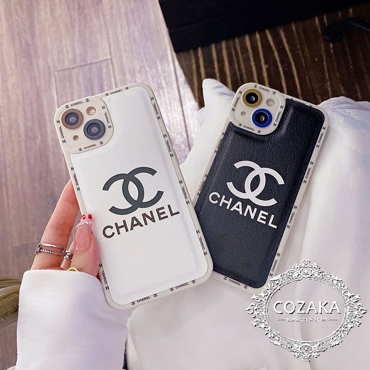 Chanel アイホン12pro/12 スマホケース ライチテクスチャ