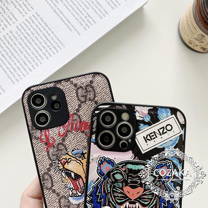 Kenzo iPhone 13 プロマックス 携帯ケース ブランド字母プリント