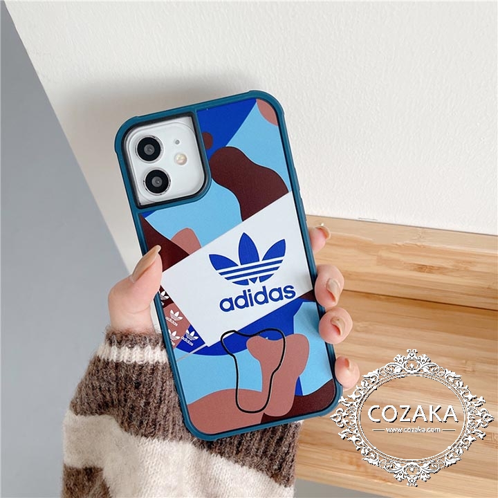 落書き iphone12 Adidas ケース