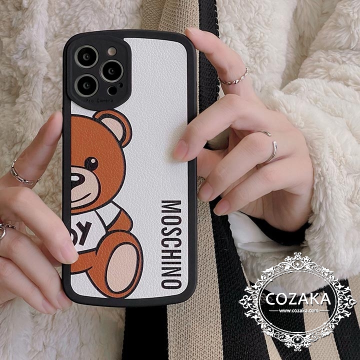 Moschino iphone13 mini カバー シリコン