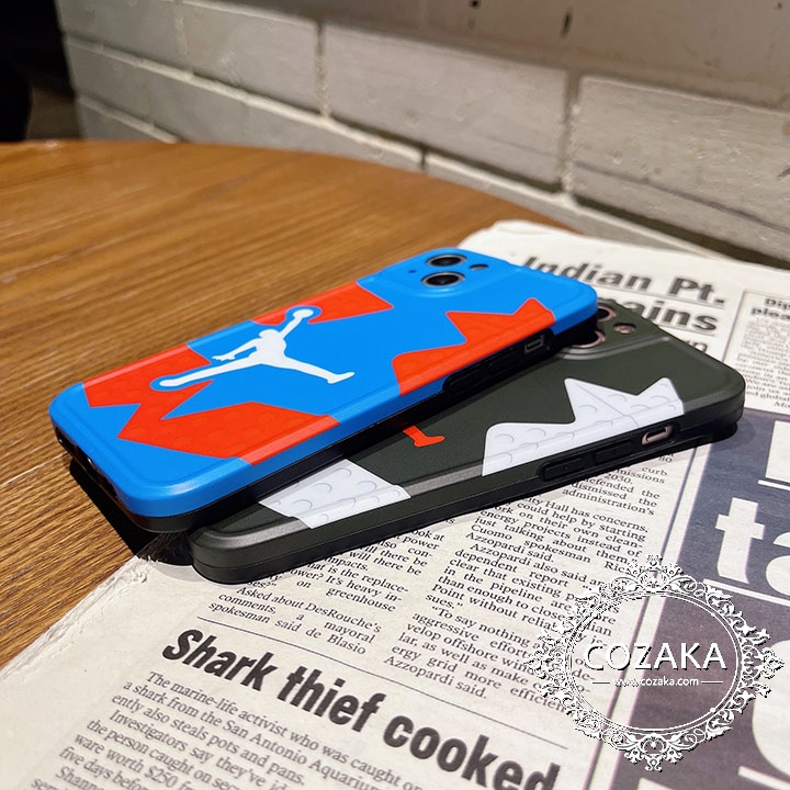 iPhone xsmax air jordanシンプル風ケース