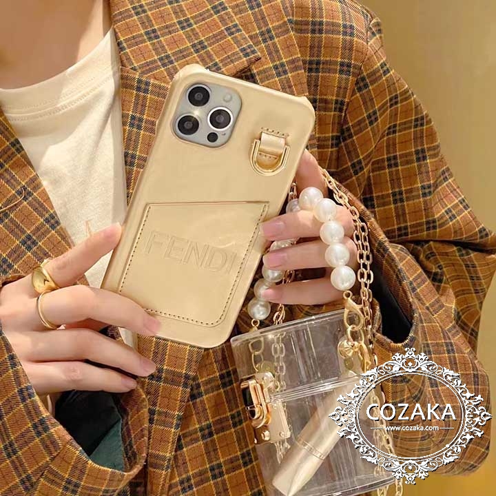 フェンディ iphone13 カード収納 ケース