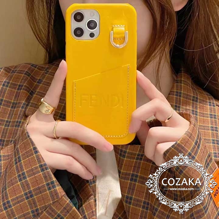 フェンディ iphone13 カード収納 ケース