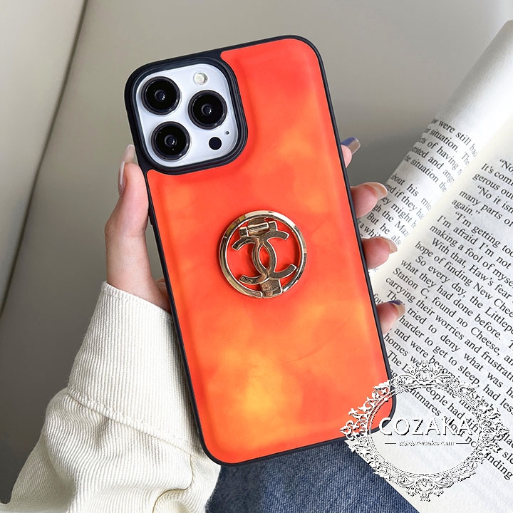 iphone8/8PLUS chanel ブラケット付き 携帯ケース