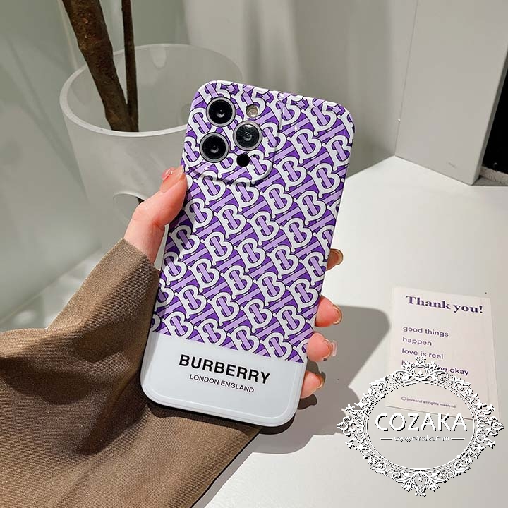 カップル アイフォン xsmax カバー Burberry
