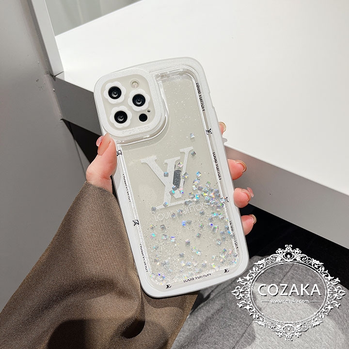 iphone12 透明 スマホケース LV
