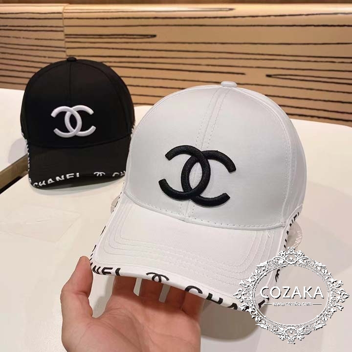 chanel ベースボールキャップ