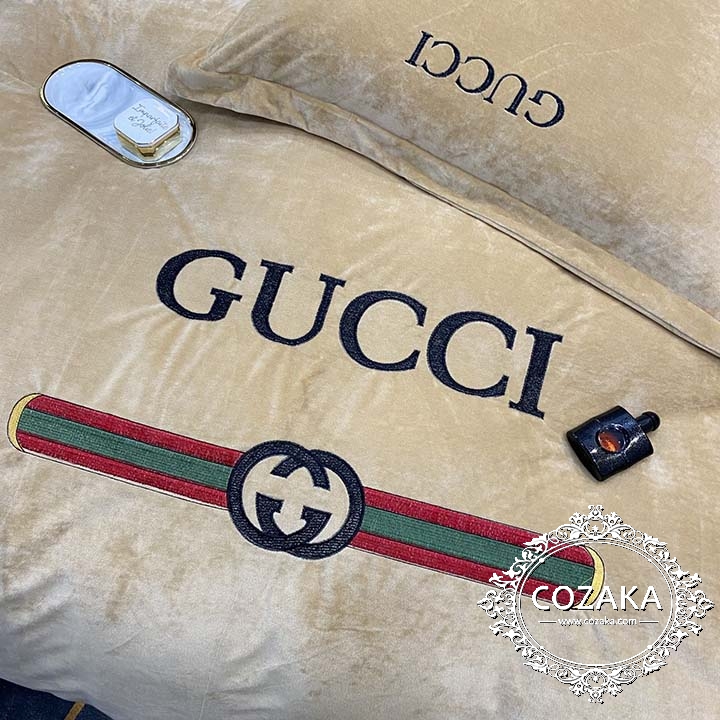 寝具セット 刺繍入りgucci