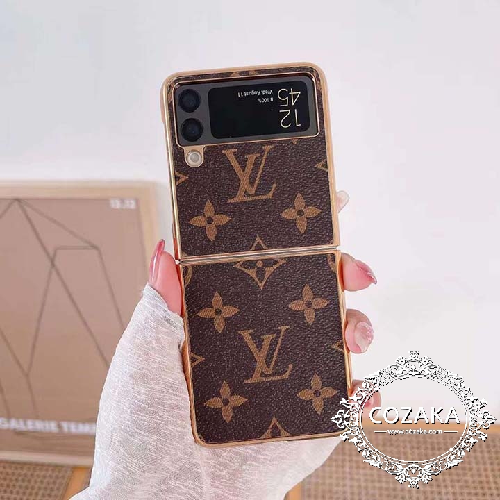 lv ギャラクシー ZFold3 カバー ブランド字母プリント