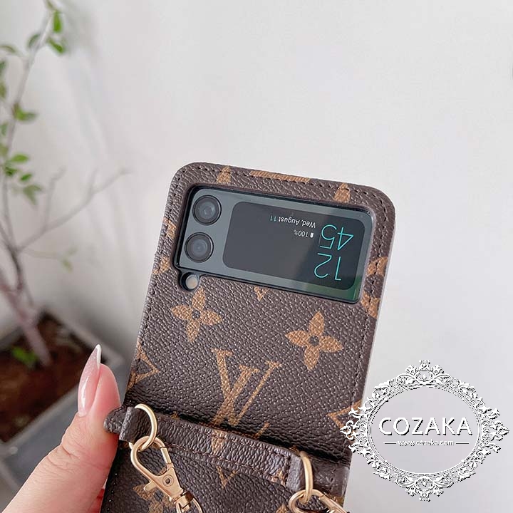 上下開き式 lv galaxy ZFold3 保護ケース