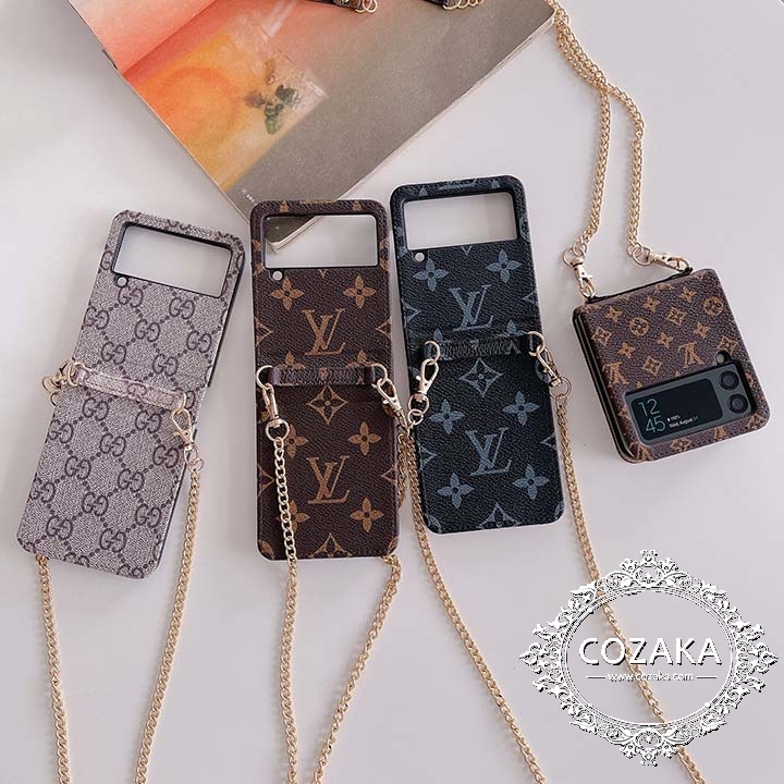 vuitton ギャラクシー ZFlip3 ケース 上下開き式