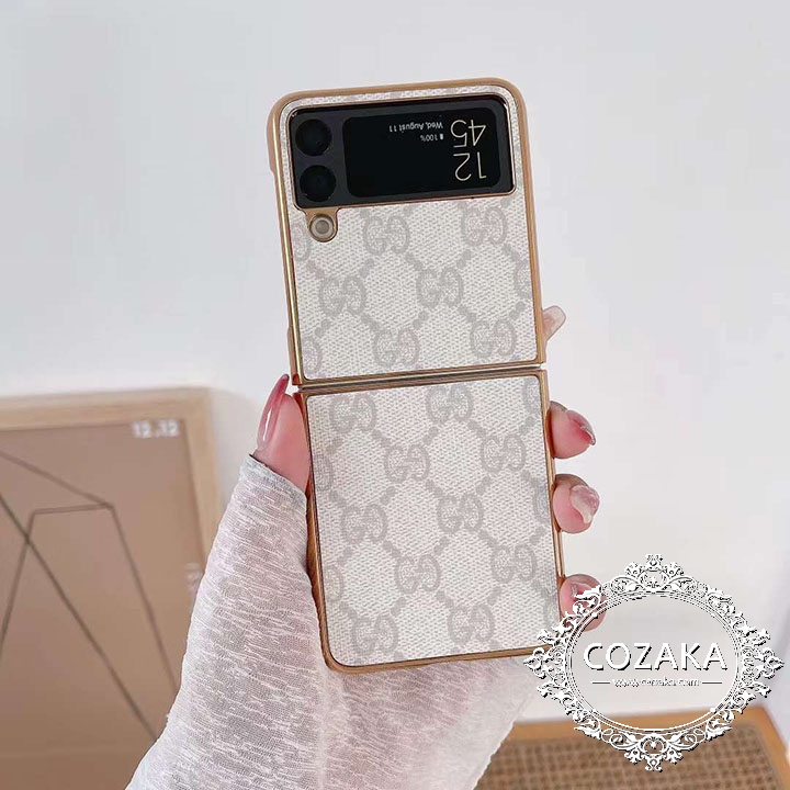 全面保護 保護ケース galaxy ZFlip4 vuitton