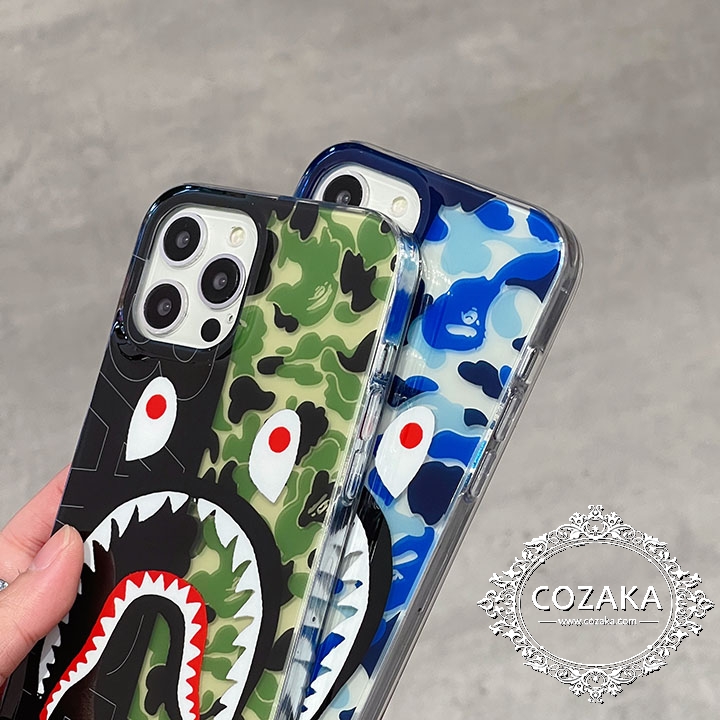 Bape iPhone 14 pro max 光沢感 携帯ケース