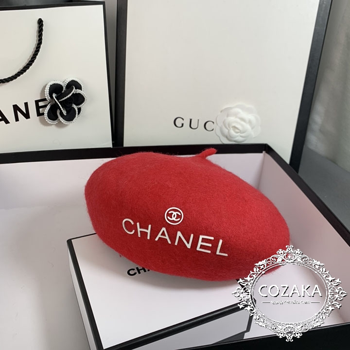 ベレー帽 オシャレ chanel