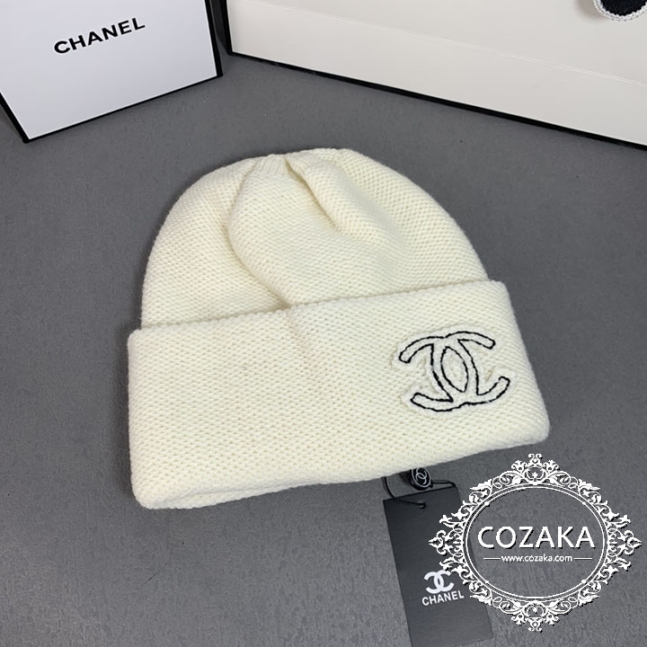 chanel ニット帽