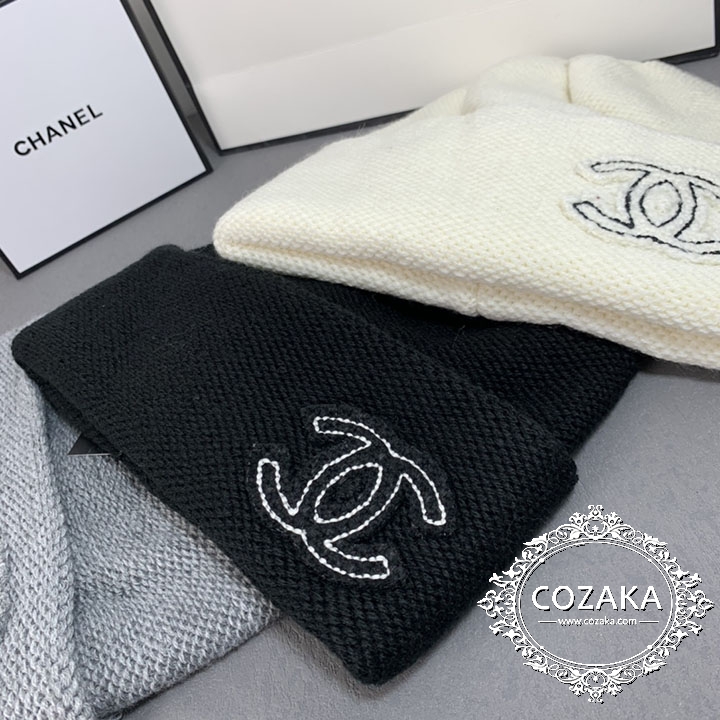 ニット帽 送料無料 Chanel