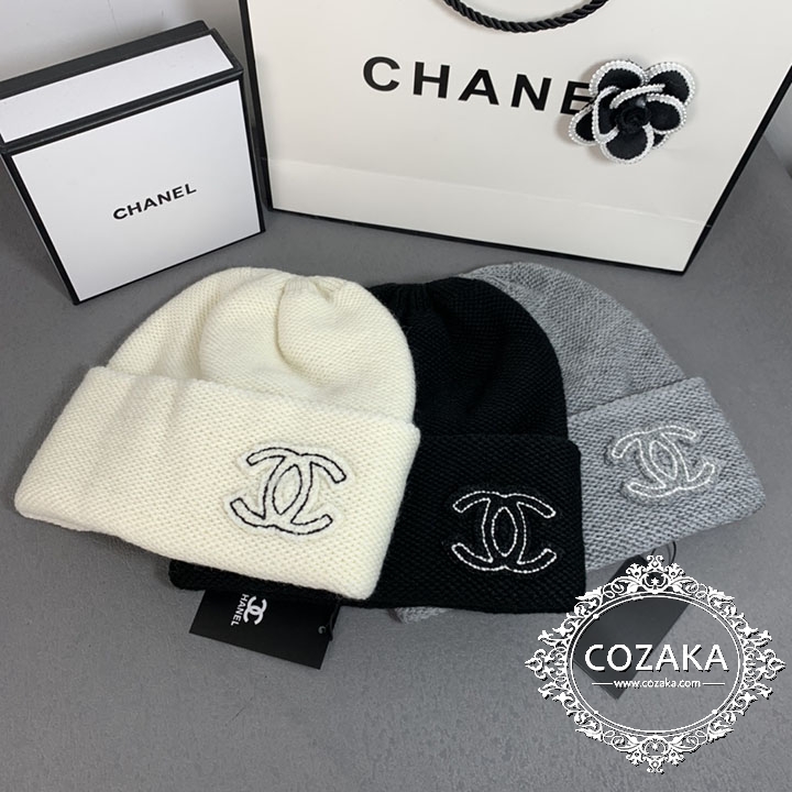 ニット帽Chanel