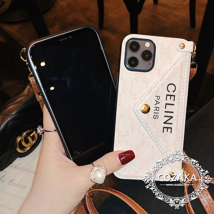 Celine 肩掛けアイホン14/14plusスマホケース