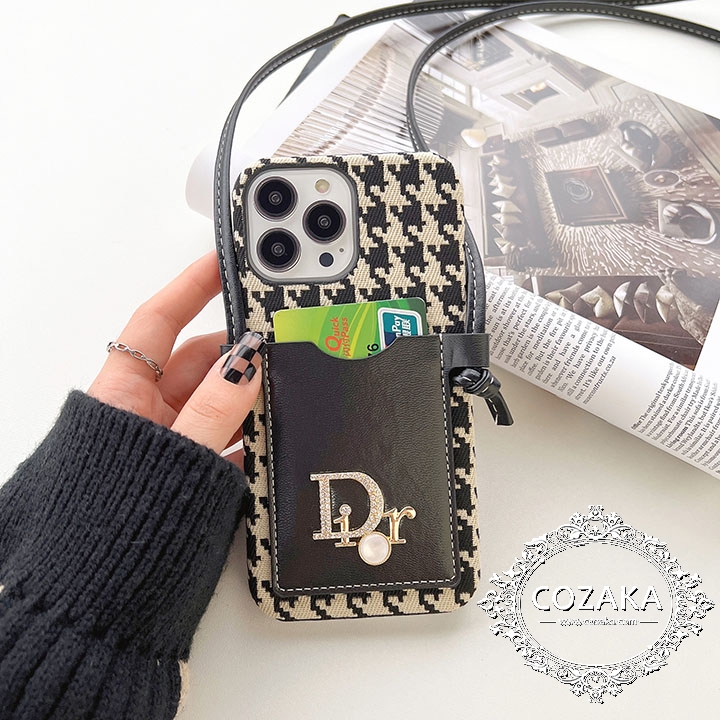Dior カバー 布製 iPhone 14Pro