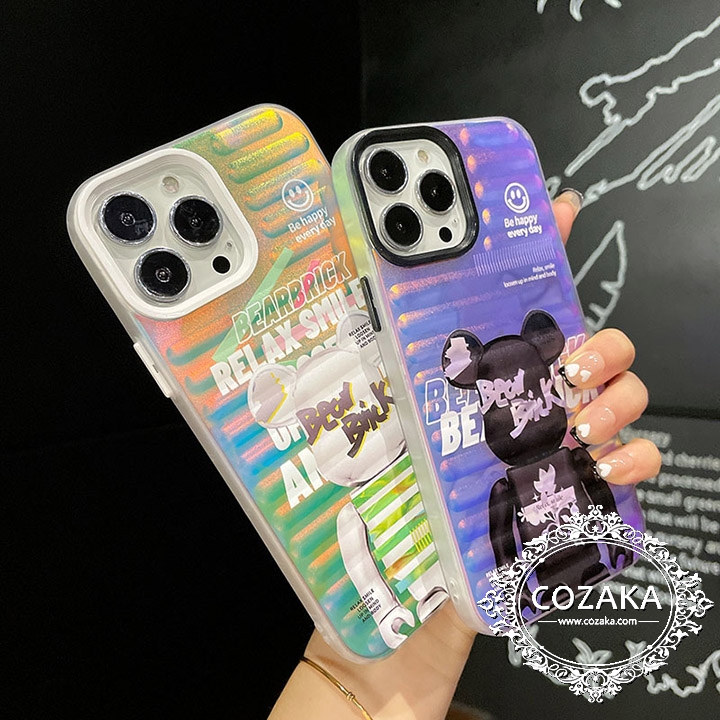 Bearbrick携帯ケースiphone12pro/12promaxかわいい