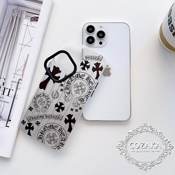 アイホン14promax 携帯ケース ChromeHearts オシャレ