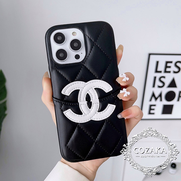  Chanel iphone15 plusケース カード収納