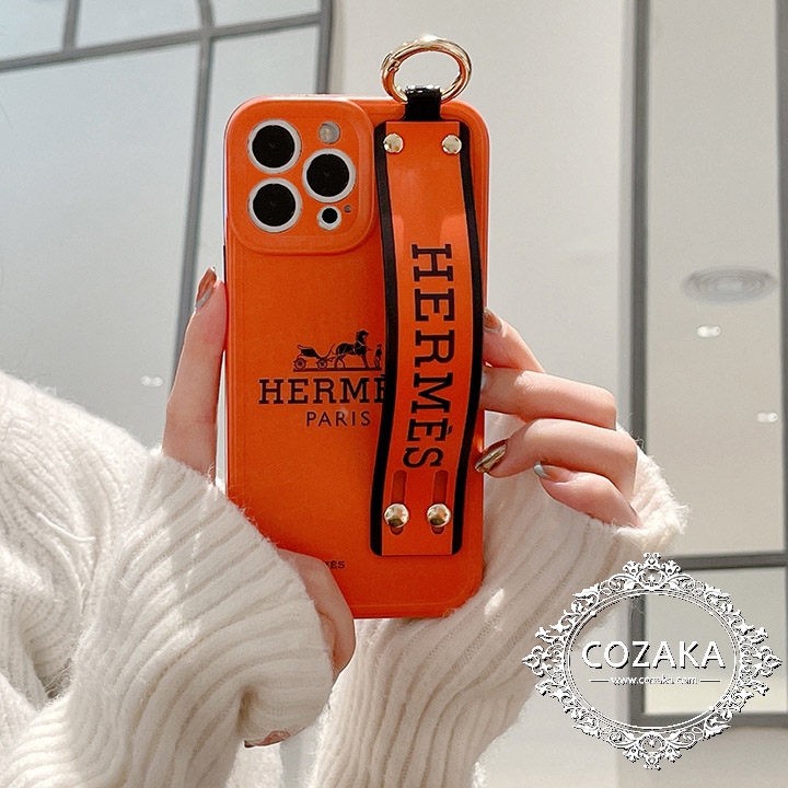  Hermes 手首ストラップ付きスマホケース