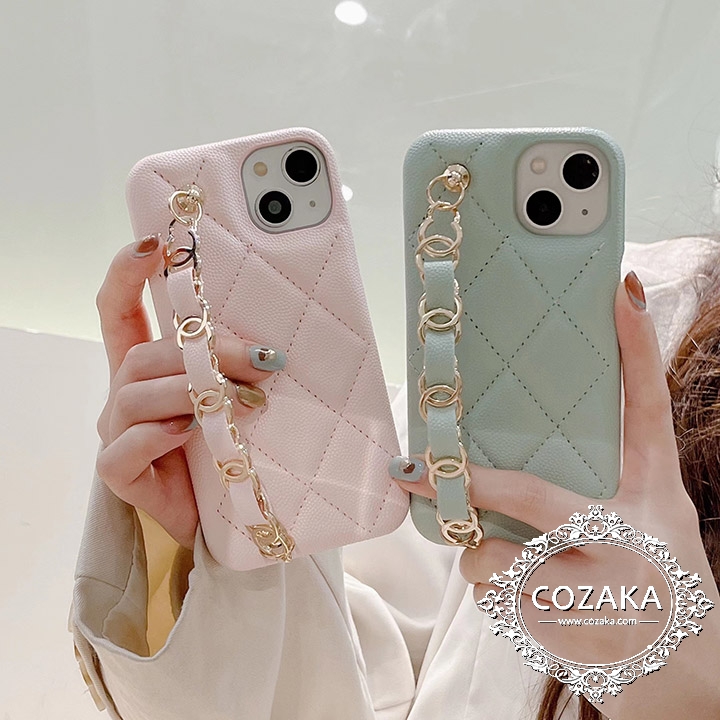 chanel iPhone 14pro max カバー 皮製