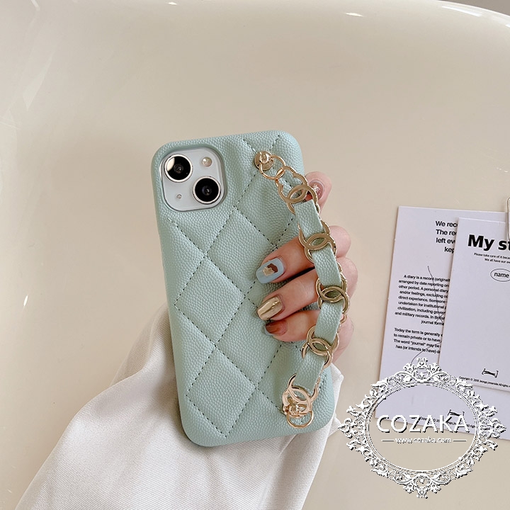 chanel iPhone 14pro max カバー 皮製