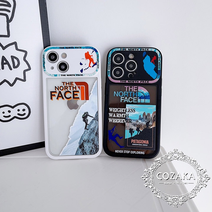 個性THE NORTH FACEカバーiphone12pro/12promax