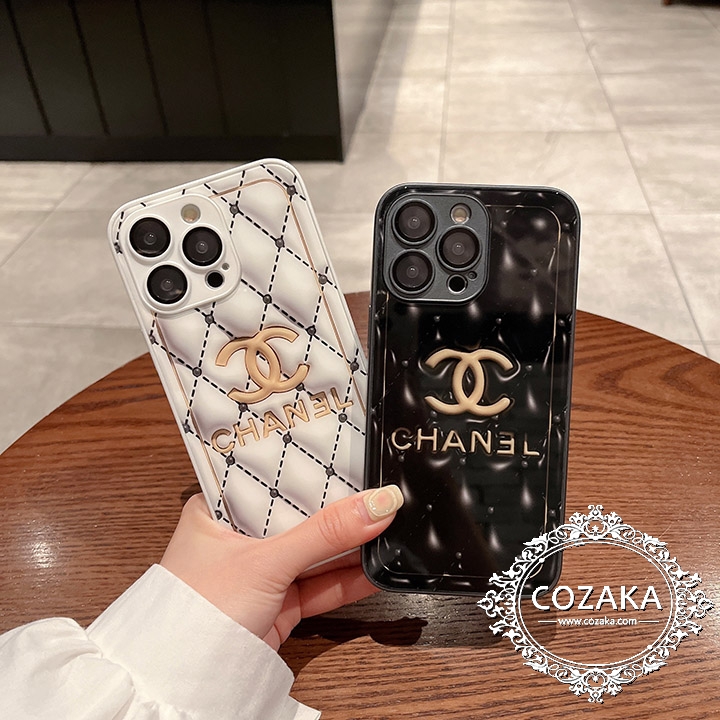 ガラス 保護ケース Chanel アイフォーン14プロマックス