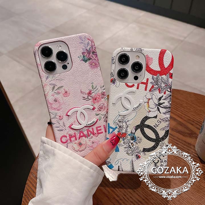 花柄 Chanel アイフォン 15 ケース