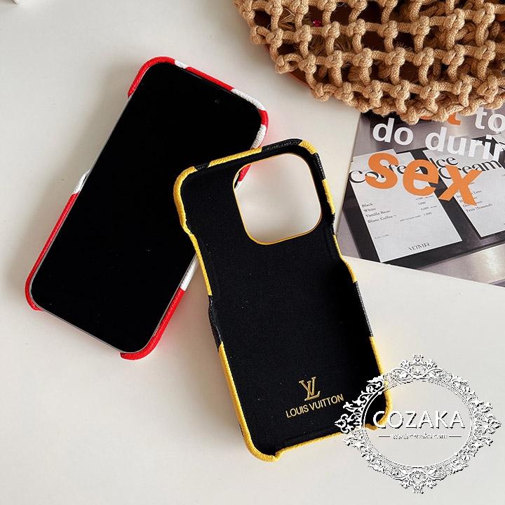 ルイビトンiphone15 plusケースジャケット型