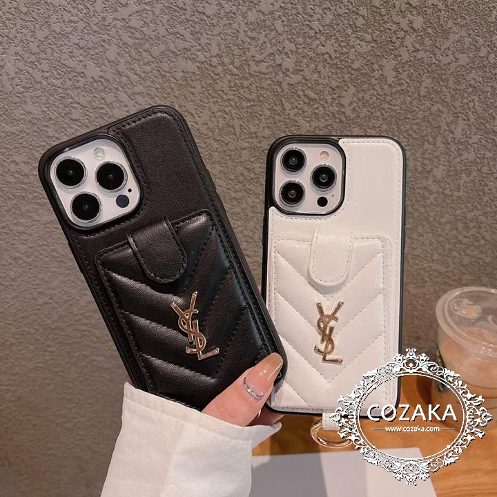 YSL IPHONE15 pro携帯カバーショルダー