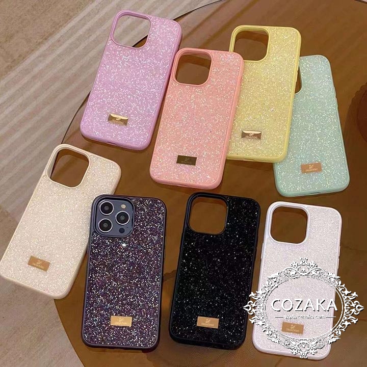女性向けswarovski iphone15携帯ケース